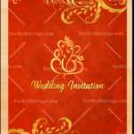 Royal Red Animated Wedding Video Invitation In A Story Book Flip Theme - 206050