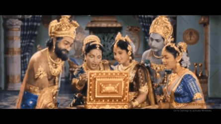 A Fun Annaprasana Ceremony Invitation Inspired By Old Telugu Period Movie