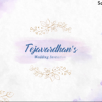 A Classic Lavender Wedding Invitation Video In A Watercolour Ink Reveal Theme With Gold Accents