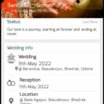 Whatsapp Theme Slideshow Card - All Rights Reserved For A Lifetime Wedding Video Invitation In  By A Tech Savvy Couple From Orissa / Odia