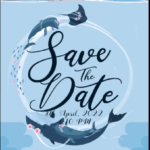 Rock My Boat : Dolphins, Boat and Water Save The Date Invitation Video in a Nature Aquatic Theme