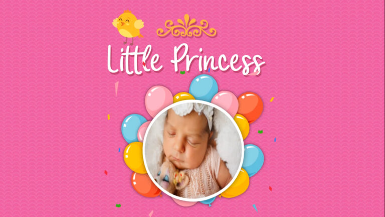 Hello Baby Naming Ceremony Invitation Video