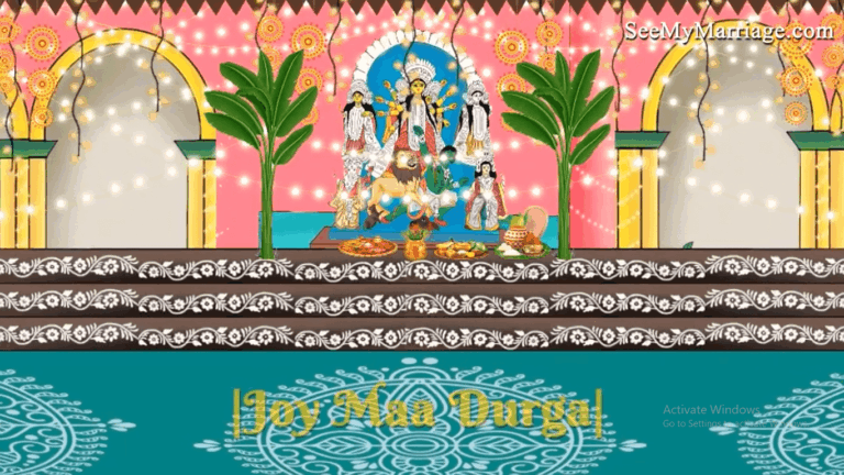 Traditional Bengali Wedding Invitation Video Fun Vintage Style