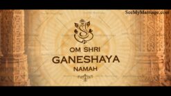 Brown Theme Traditional Telugu Wedding Video Invite Automation