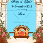 Caricature Style Wedding Invitation Video All Events E-Vite