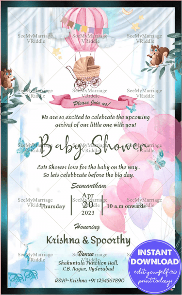 Cute-Baby-shower-invitation-western
