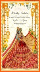 Glorious Wedding Invitation Card Radha Likes To Party With Krishna