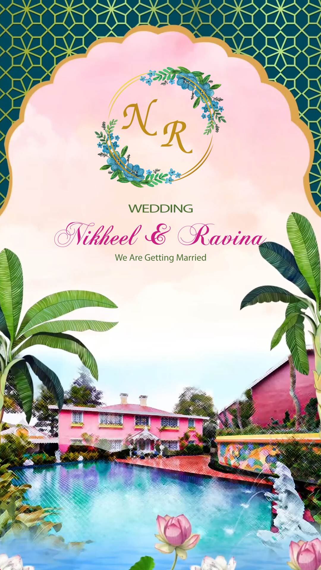 Funky Traditional Wedding Invitation Video Multi Event Hungama Wedding