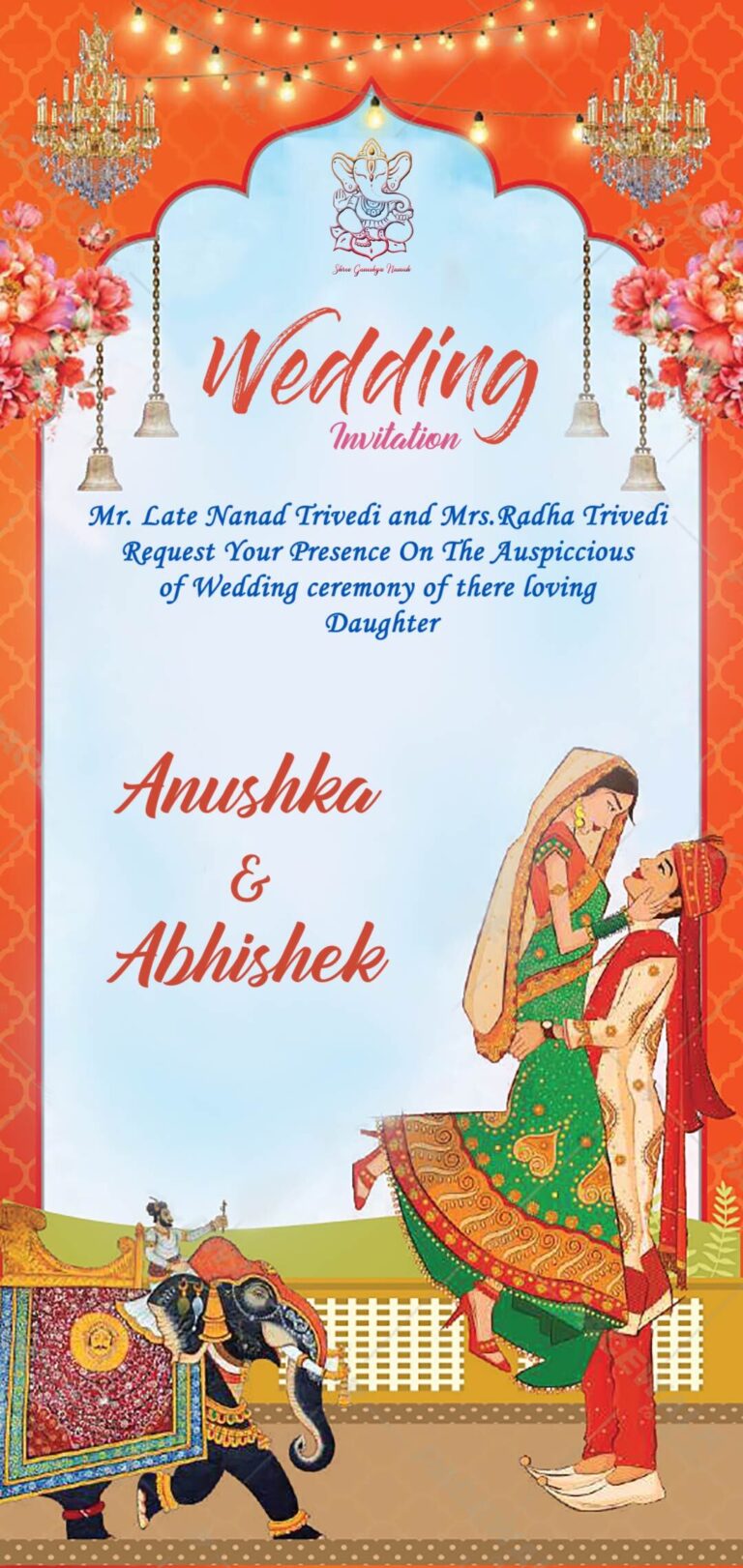 Hindu Shagun Wedding Invitation Video Modern Traditions Multi Event