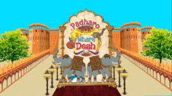 Modern Marwari Rajasthani Wedding Invitation Video Fun Palace Theme