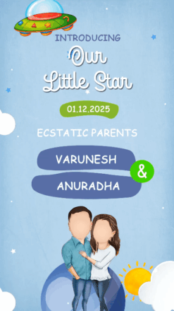 Stellar Baby Announcement Video - Its a boy