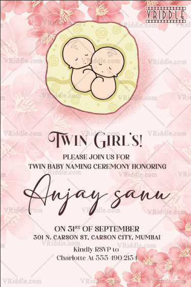Twin-girls-naming-ceremony-invitation