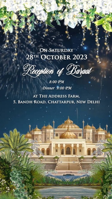 Royal Punjabi Anand Karaj Wedding Invitation