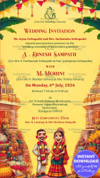 Caricature-theme-South-Indian-Wedding-Invitation