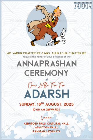 Annaprashan Celebration, A Joyful Family Gathering with Tintin and ...