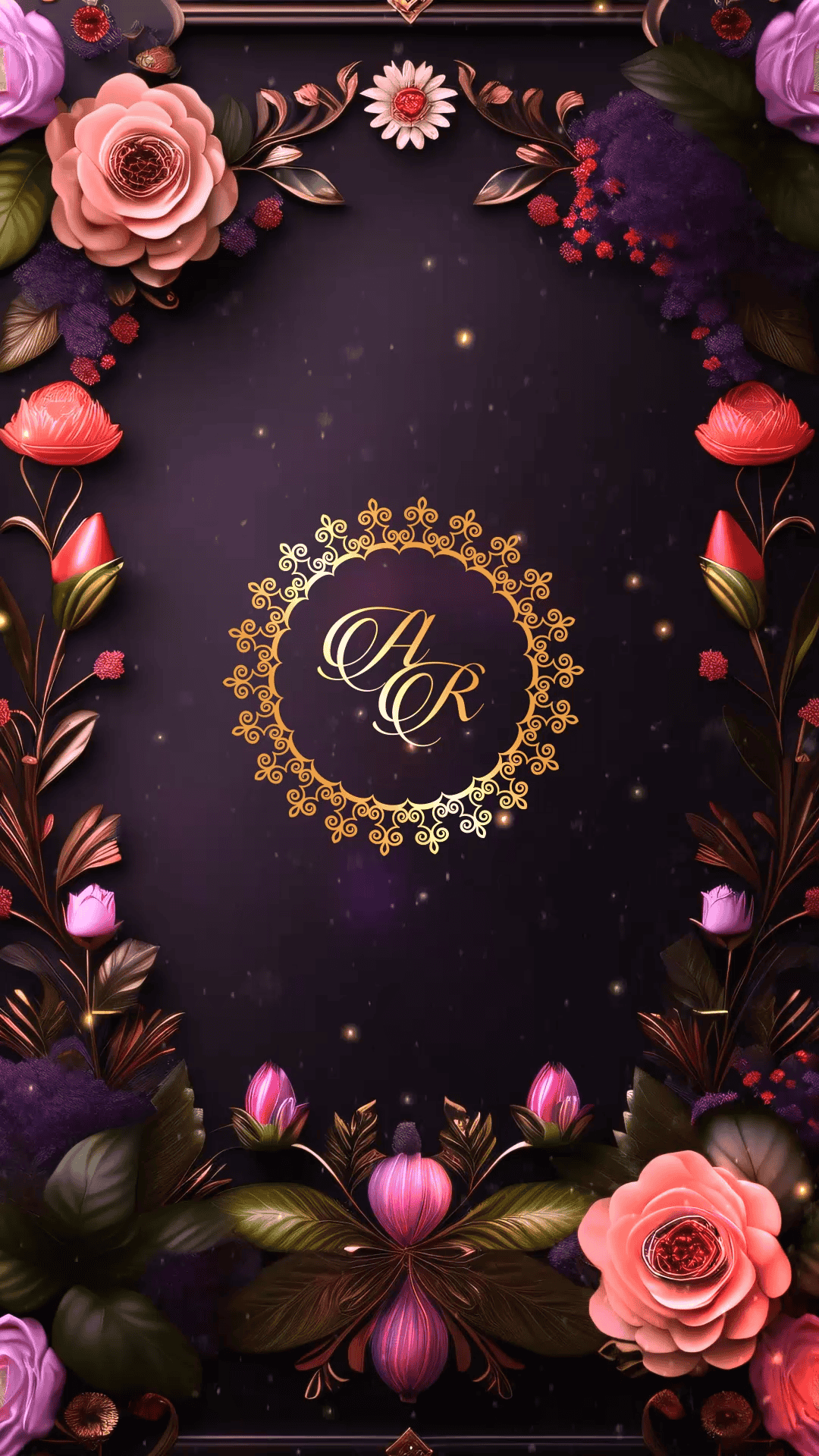 luxurious-burgundy-pink-floral-wedding-invitation-with-reception-events