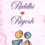 Zoo - Zoo Theme Wedding Invitation Video with Cartoon Couple Character and Pastel Pink Color Background