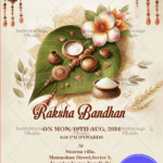Celebrating Raksha Bandhan Together - invitation