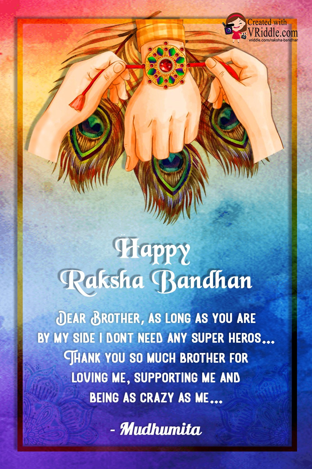 Vibrant Bond of Siblinghood