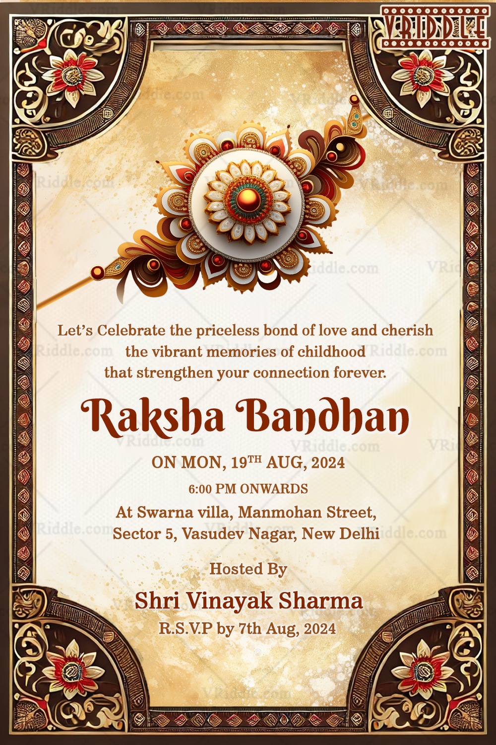 Siblings Forever: Raksha Bandhan Joy