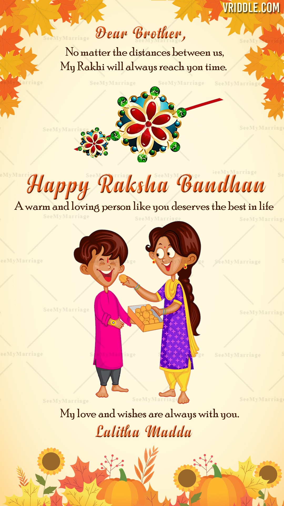 Rakhi Love: A Bond Beyond Distance