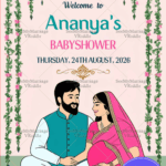 Elegant Tradition Baby Shower Poster
