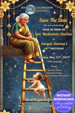 Shining Together Sone Ki Sidhi & Birthday Invite