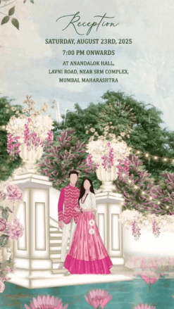 Love in Bloom South Indian Wedding Invitation Video