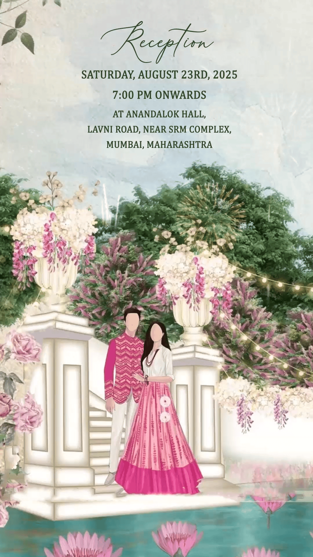 Love in Bloom South Indian Wedding Invitation Video