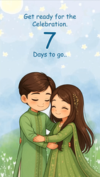 Forever Begins: Anime-Style Wedding Countdown Video