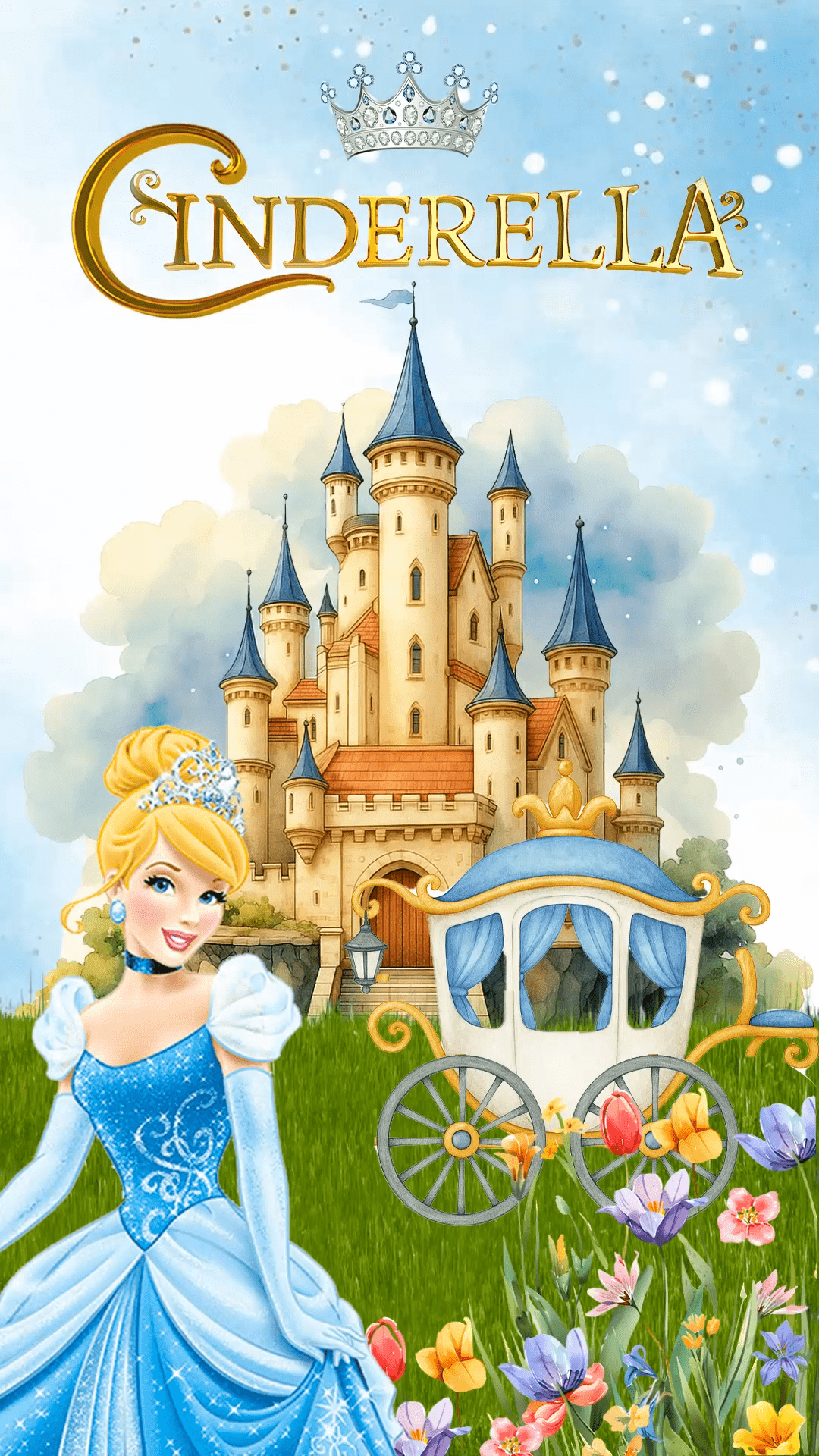 Cinderella's Magical Birthday Invitation Video