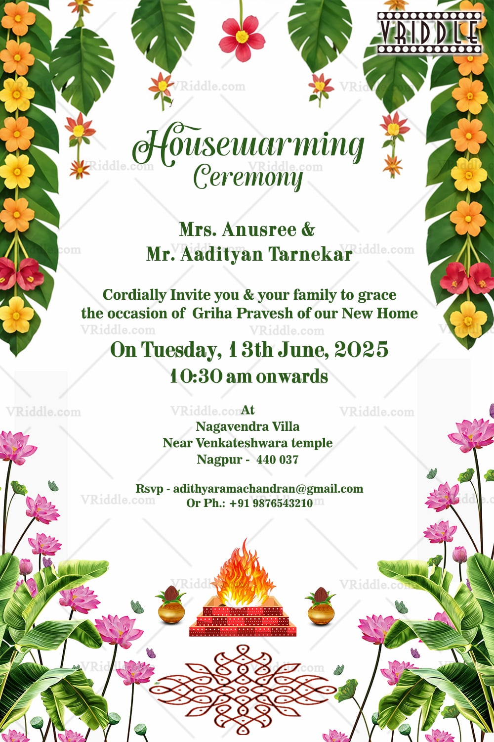 Hanging leaf theme housewarming card copy-min