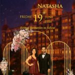 Luxury Save the Date Invitation Video with Glamorous Couple Portrait, Paparazzi, Car Theme, Building Illustration and Fire Work