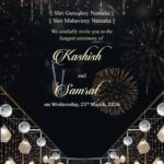 Disco Party Theme Sangeet Ceremony Video with Golden Aisle, Fireworks and Lux Lights