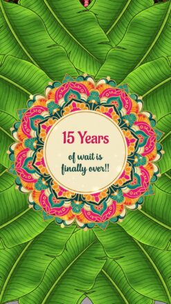 South Indian Griha Pravesham Invitation Video with Family Entering a Decorated Home, Sacred Cow and Banana Leaf