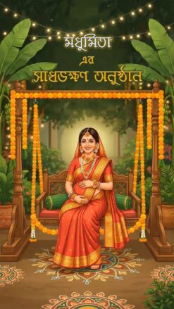 Shaadh Ceremony Invitation: A Bengali Baby Shower to Celebrating Motherhood
