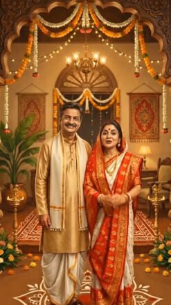 Shubh Vivah: A Digital Wedding Invitation Video with Bor & Kone’s Love Story