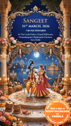 Shiv Parvati 3D Wedding Invitation Video with Floral Mandap Theme